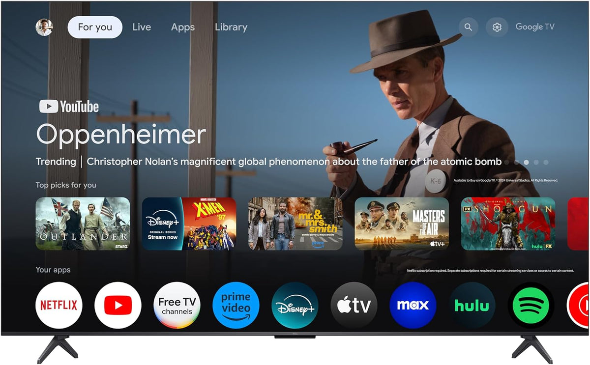 TCL 75 Inch Class QM6K Series | Mini LED QLED 4K HDR | 75QM6K, Latest Model | 120HZ-144HZ High Brightness Smart Google TV Dolby Atmos Onkyo Audio | Voice Remote Alexa Gaming Streaming Television