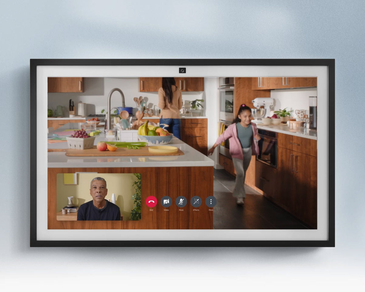 Amazon Echo Show 15 (Newest Model) - Full HD 15.6" Smart Kitchen Hub with Fire TV